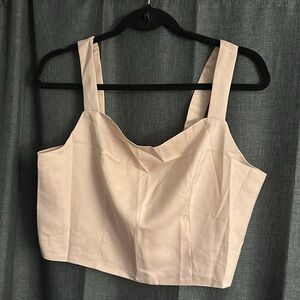 Tan Top and Pant Set